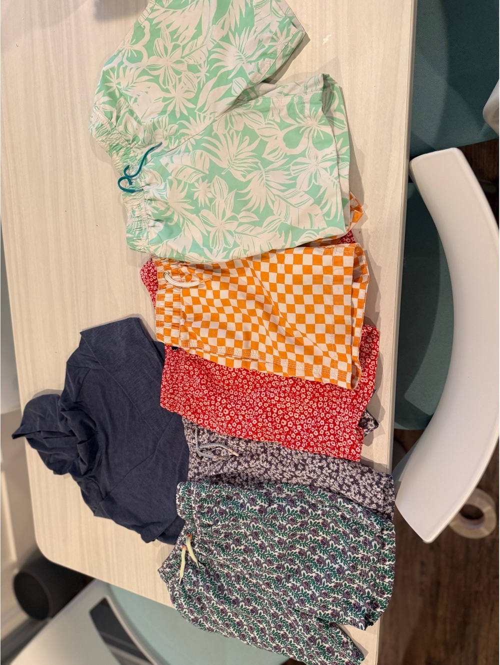 Boys Size 8 Swimwear Bundle J.Crew johnnie-O Gap + Fair Harbor UPF Hoodie 6 Pc